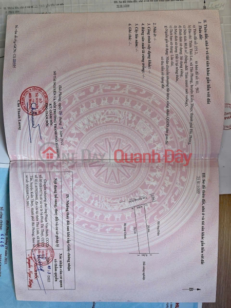 đ 1.35 Billion, 1.3 billion 79-80m2 Thai Lai Tan Phong Zalo 0567222555
