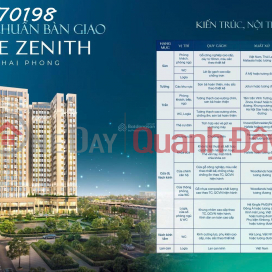 Bán căn hộ 2PN, 2WC, 66m2 tại The Zenith Hải Phòng, giá 2,3 tỷ _0