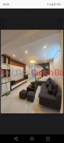 SUPER PRODUCT at MY DINH, area 45m2, few steps to the street, brand new house with genuine furniture Sales Listings