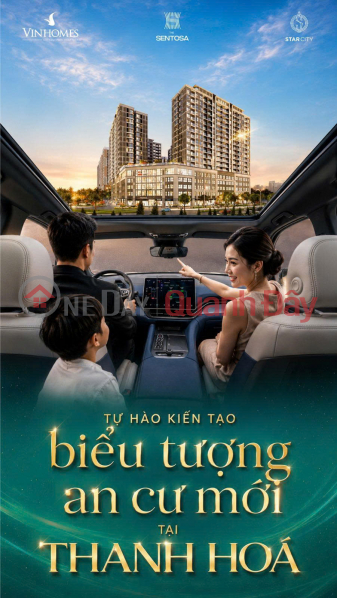 Shop khối đế và căn hộ cao cấp Sentosa Vinhomes Thanh Hóa Niêm yết bán