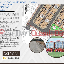 SUPER PRODUCT OF LAND ON NATIONAL HIGHWAY 2 IN AN TUONG WARD - TUYEN QUANG CITY AREA 260M2 FRONTAGE 10.34M ONLY _0