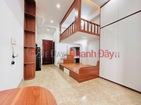 (Cực hiếm) Căn hộ Giường tầng cao cấp 30m2 mới khai trương tại ngõ 213 Giáp Nhất - Máy giặt riêng _0