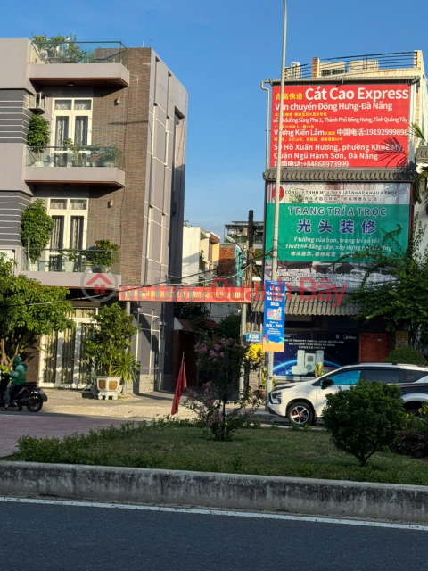 - 2-frontage land, area 248m2, car alley Ho Nghinh and Ha Bong, right behind Pham Van Dong beach. _0