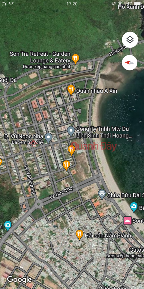 Selling 4 adjacent lots Son Tra, 100m from the sea Area 20x18 Contact 0905.67.2687 Tu _0