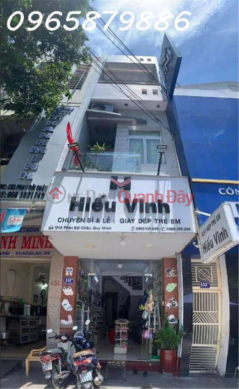 Bán nhà mặt phố Phan Bội Châu, Quy Nhơn. Diện tích sử dụng 175,5 m2 _0