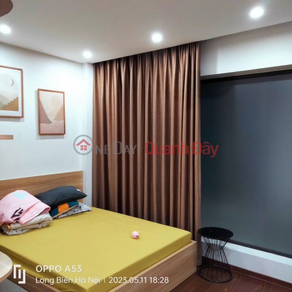 đ 4,1 tỷ | Nhà mới đẹp,Bồ Đề 34m2, 5 tầng, mặt tiền 6.2m,4.1 tỷ.full nội thất.