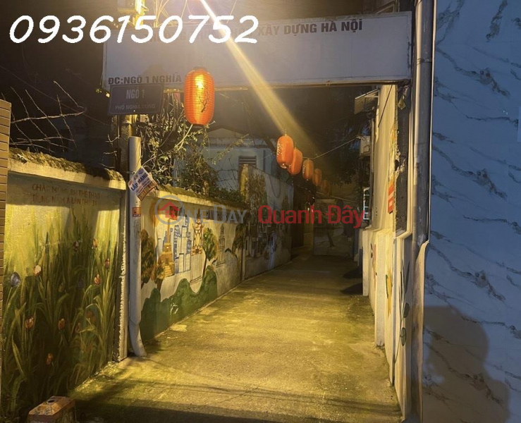 PRIVATE HOUSE FOR SALE NGHIA DUNG, PHUC XA, BA DINH 36m2, 4 floors, 4.7 billion Sales Listings