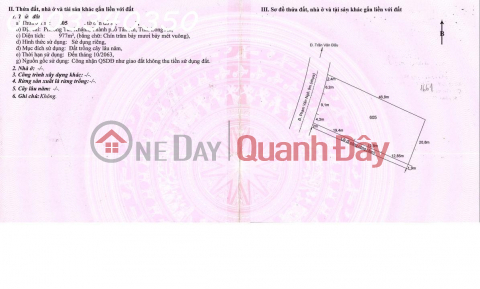 Owner selling 3 adjacent plots of land in a prime location in Tan Khanh, Tan An City. _0