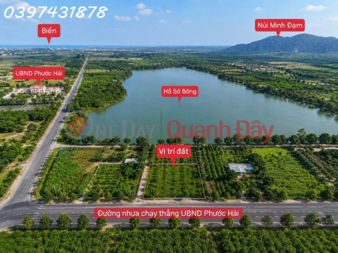 Land for sale in Ho So Bong resort area, Long My, Ba Ria Vung Tau, area 1250 m2, investment price. _0