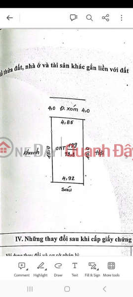 Đất đẹp ô tô đỗ cửa trung tâm xã phụng châu chương mỹ
-55m sẵn sổ đỏ
-gần chợ , đại học Niêm yết bán