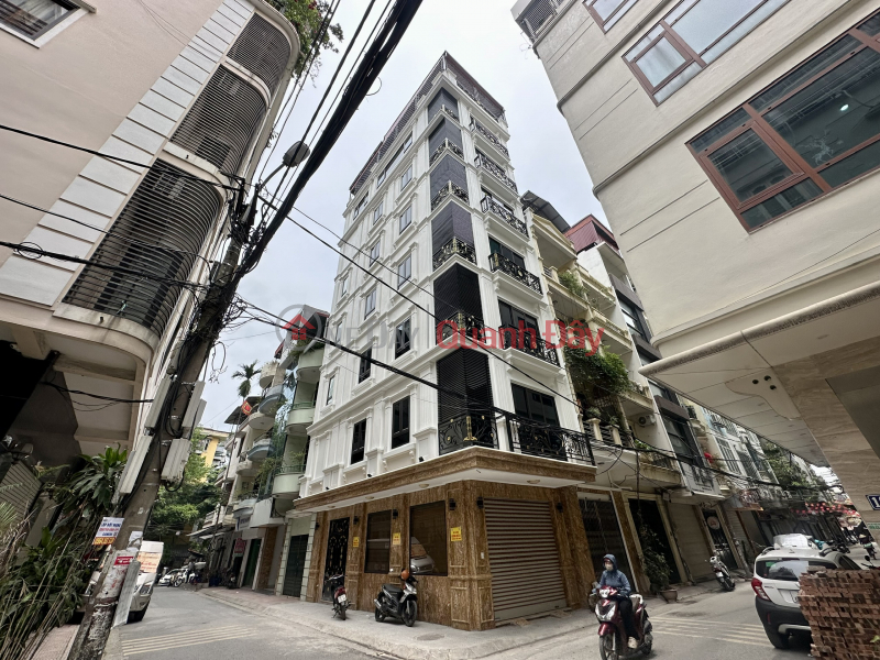 (100% real news) Selling a newly built high-end corner house 60m2 x 8 floors on Vinh Phuc street - Car-avoiding lot division Sales Listings