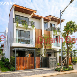 Townhouse for sale with two street frontages at LA Home Long An, 4.662 billion VND (developer's price),90m2 x 3 floors. _0
