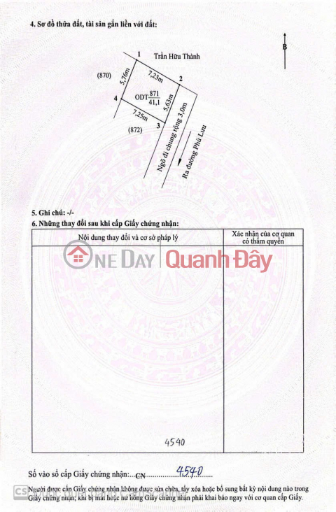 ĐẦU TƯ LÀ SINH LỜI - ĐẤT CHÍNH CHỦ Gần Chợ Phù Lưu, Phường Tràng Minh, Quận Kiến An, Hải Phòng _0