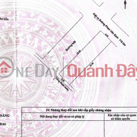 EXTREMELY RARE - Corner plot with two street frontages, accessible by car, off Phan Van Dinh street - 250m from the beach. _0