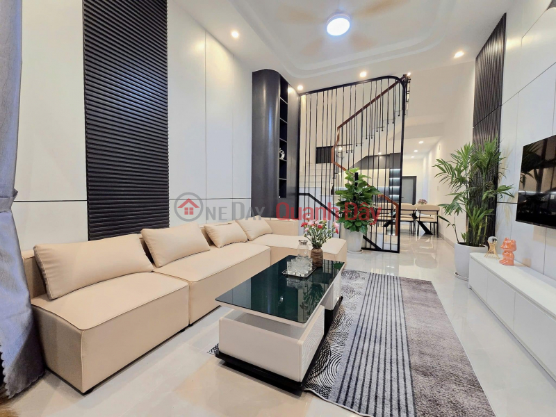 ***House for sale in Ward 13, Tan Binh, Alley 4 Bau Bang (7*18) 4 floors, 8m wide | Vietnam, Sales | đ 15.28 Billion