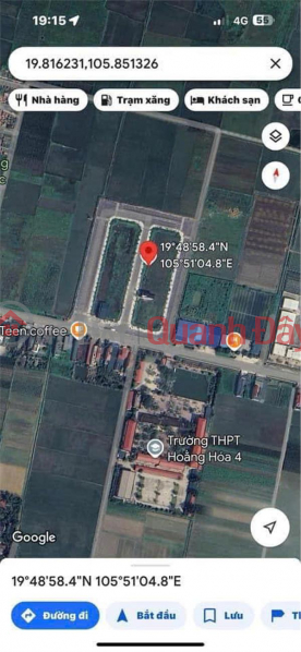 HOT HOT - OWNER NEEDS TO SELL A STREET FRONT LOT OF LAND AT - Hoang Loc Commune, Hoang Hoa District - Thanh Hoa Sales Listings