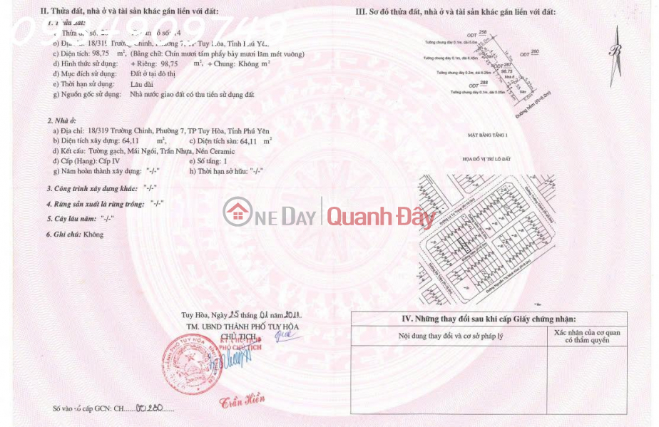  Làm ơn chọn Nhà ở Niêm yết bán, đ 6,3 tỷ