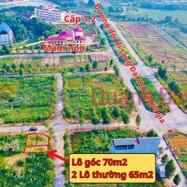 OWNER sells CORNER lot 70m2 -150m2-85m2 at Hoa Lac National University resettlement area _0
