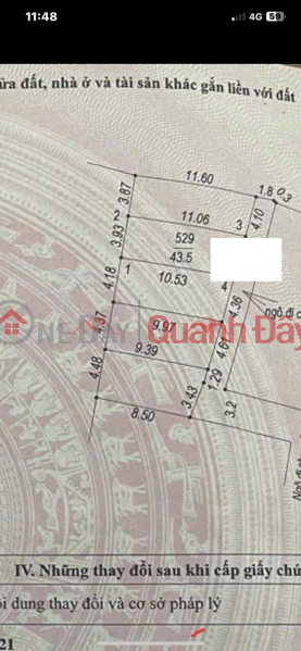đ 3,8 tỷ, CHÍNH CHỦ BÁN CĂN NHÀ 43,5M TẠI NGỌC HÒA-CHƯƠNG MỸ-HÀ NỘI