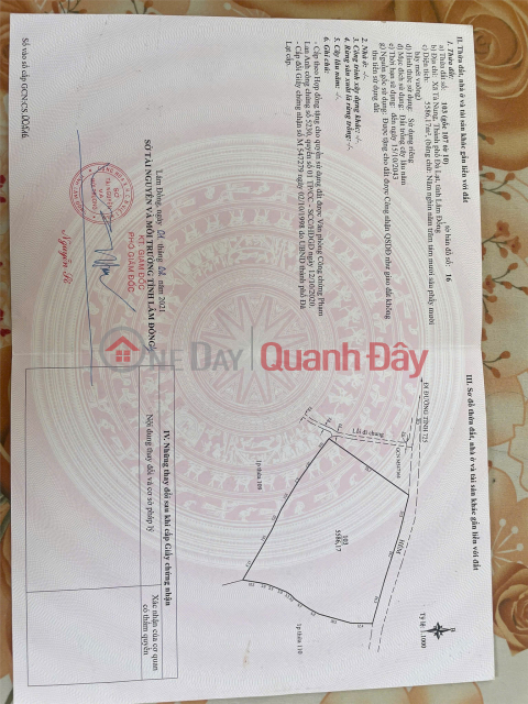 GARDEN LAND WITH LAKE VIEW – AFFORDABLE PRICE – OWNER SELLING A PLOT OF LAND IN TÀ NUNG COMMUNE, DA LAT CITY, LAM DONG PROVINCE _0