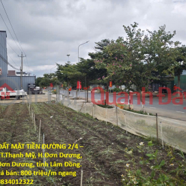 OWNER NEEDS TO SELL LAND WITH FRONTAGE ON 2\/4 ROAD – 900M² – 2\/4 Road, Thanh My Town, Don Duong District, Lam Dong Province _0