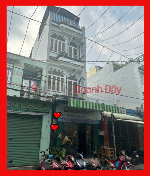 Frontage of Do Thi Tam (right behind Tan Huong market) 4x16m, 2 floors ST _0