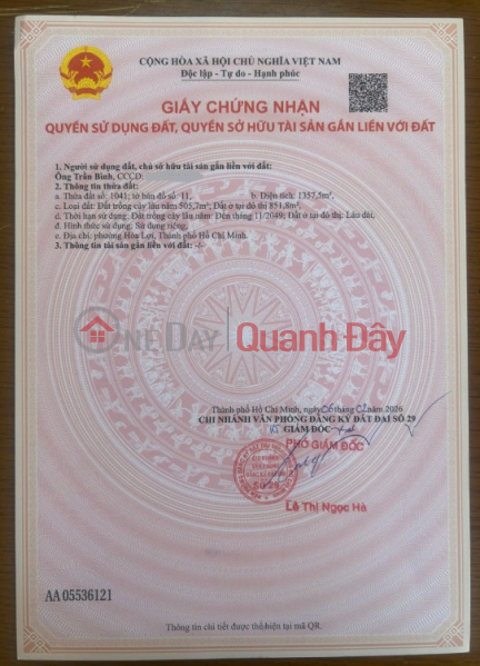 , Làm ơn chọn, Nhà ở, Niêm yết bán | đ 1,38 tỷ