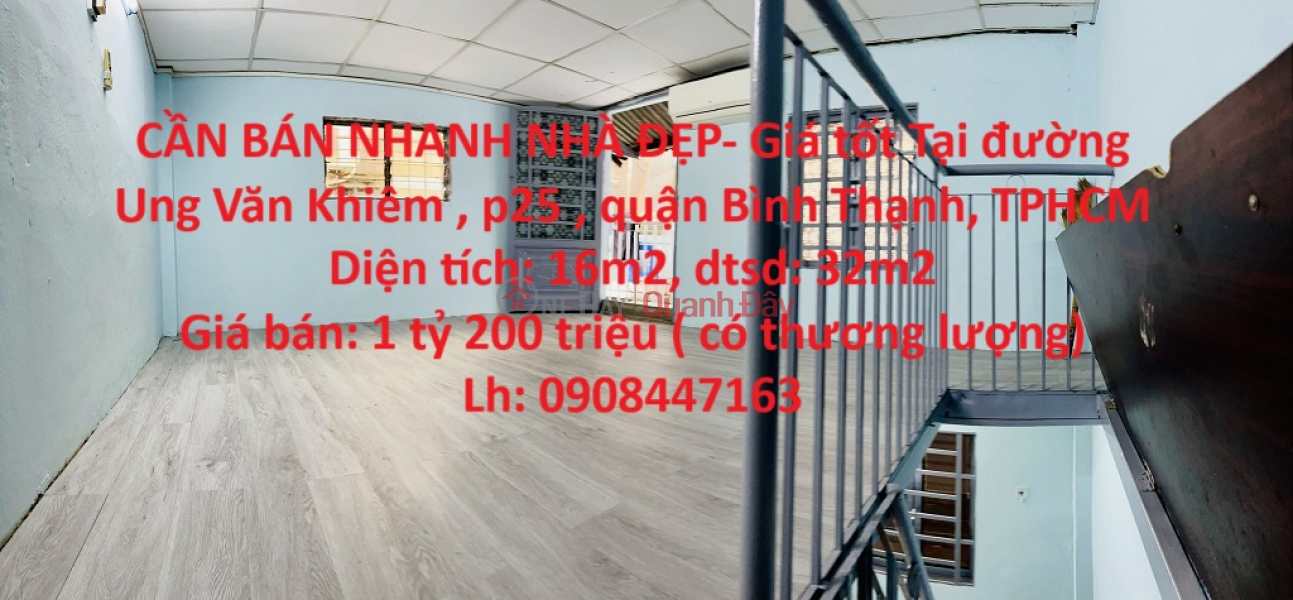 FOR QUICK SALE BEAUTIFUL HOUSE- Good price In Binh Thanh district, HCMC Sales Listings