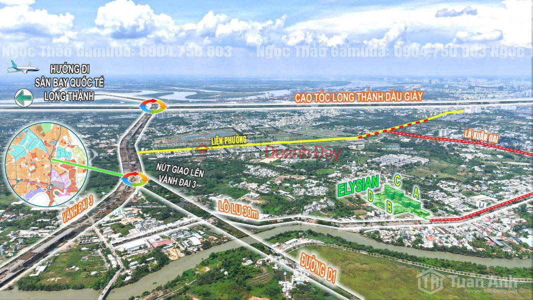Property Search Vietnam | OneDay | Residential | Sales Listings | Transferring 1PN apartment - 48m2 Elysian - Gamudaland Phase 1, 5% payment, signing sales contract
