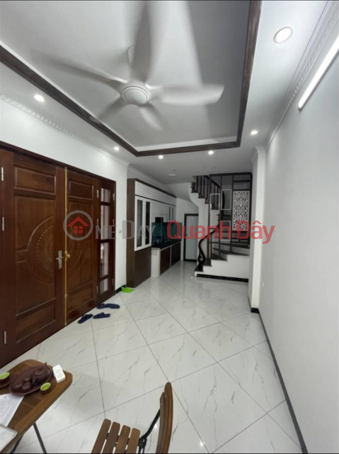 House for sale in Dam Quang Trung, 3 open spaces, area 35m2, 5m, 7.9m MT. _0