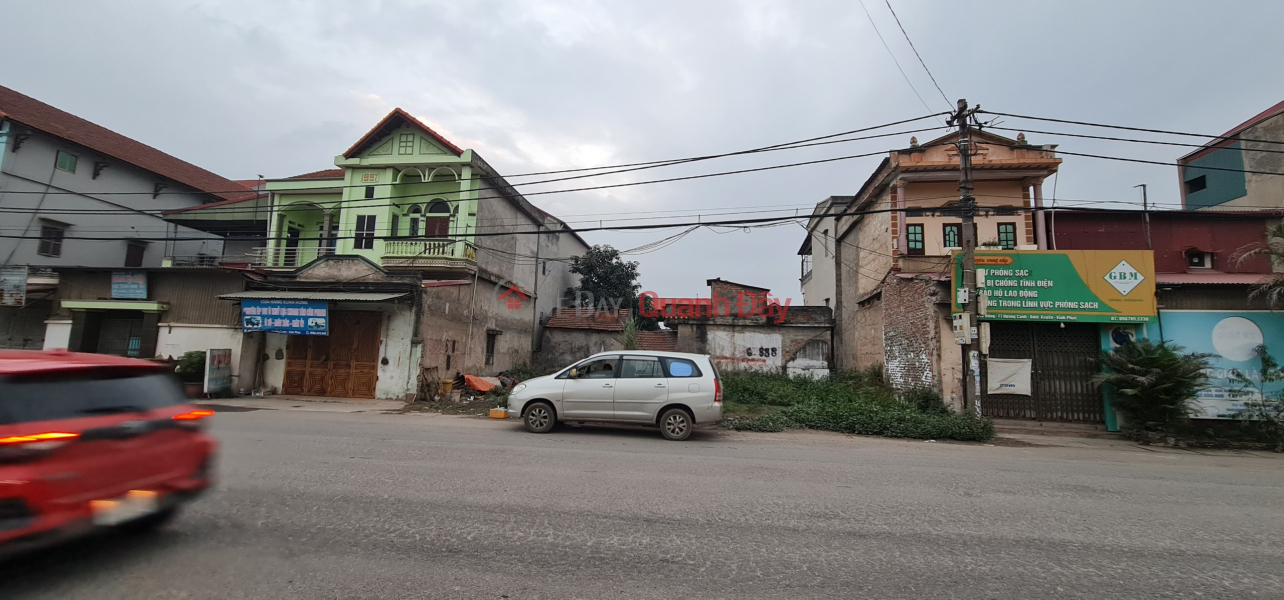 Property Search Vietnam | OneDay | Nhà ở Niêm yết bán Bán nhà thị trấn Hương Canh (mặt QL2) 179m2, mặt tiền 14m, miễn TG