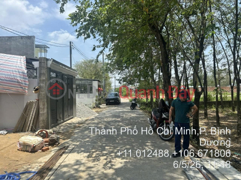 PROFITABLE INVESTMENT - Owner Selling Land with Street Frontage in Phu My Ward, Thu Dau Mot City, Binh Duong Province _0