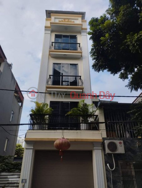 House for sale in Khuyen Luong - Ao Vuc 60m 4 floors sidewalk 2 cars avoid 6 billion _0