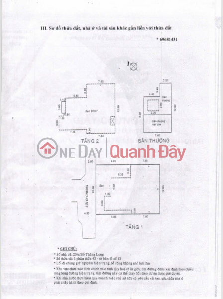 Owner Sells House in Nguyen Canh Di, Tan Binh: Area 12.6x18m, Good Price 36.8 Billion, Investment Opportunity! Sales Listings