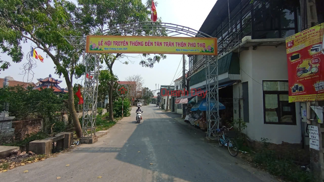 Property Search Vietnam | OneDay | Nhà ở | Niêm yết bán | BÁT ĐẤT QUẢNG PHÚ, LƯƠNG TÀI. 80m2 * Mt 5m * 1,5 tỷ. Lô Góc, ô tô 7 chỗ vào đất