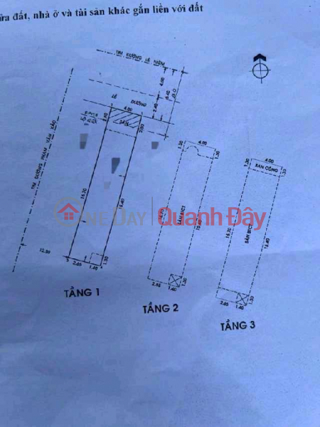 Mặt Tiền Đường Lê Niệm, Phú Thạnh, Tân Phú Niêm yết bán