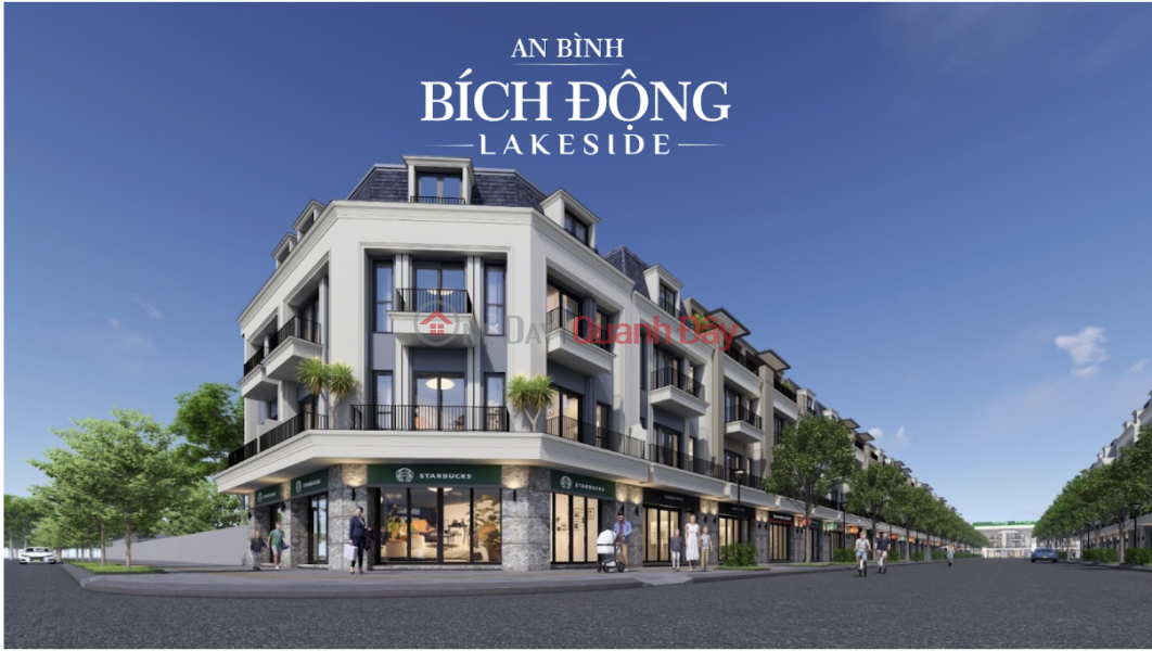 LÔ GÓC LIỀN KỀ VIEW CÔNG VIÊN BÍCH ĐỘNG LAKESIDE | 144M² | MT 6M | TRỤC 22M | GIÁ 70 TRIỆU/M² Niêm yết bán