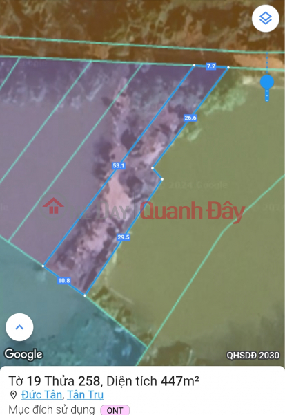 Selling a subdivided plot of land facing the dike for 1.5 billion | Vietnam, Sales đ 1.5 Billion