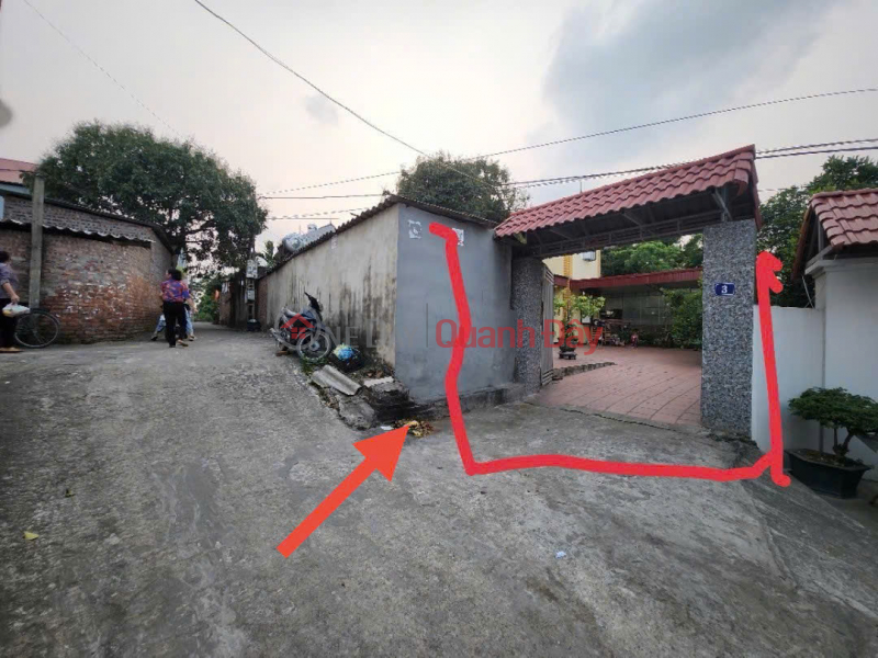 Land for sale in Xuan Le village, Tan Dan, Soc Son. Near national highway 35, Nam Cuong market | Vietnam, Sales, đ 1.85 Billion