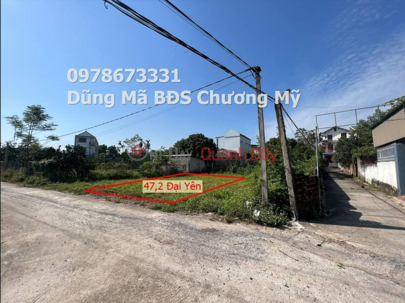 PRICE ONLY 1TY3 TO OWN BEAUTIFUL LOT OF LAND AT DAI YEN-CHUONG MY Sales Listings