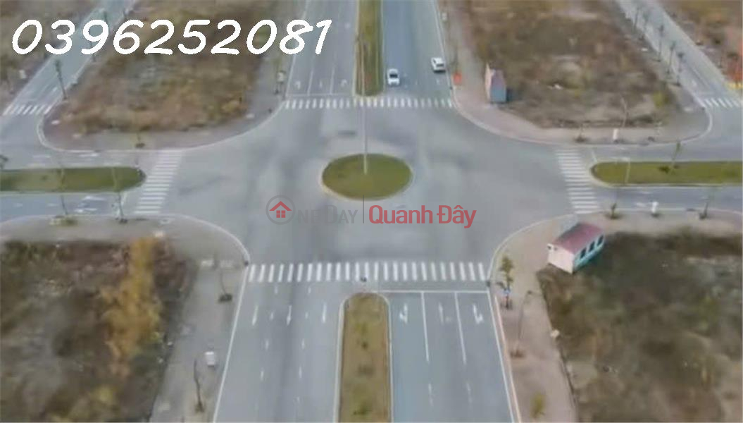 Prime corner plot at a super VIP roundabout, priced at 5.5 billion VND, with an area of 122.5m2, located on National Highway 18, Cong Hoa, Chi Linh. Sales Listings