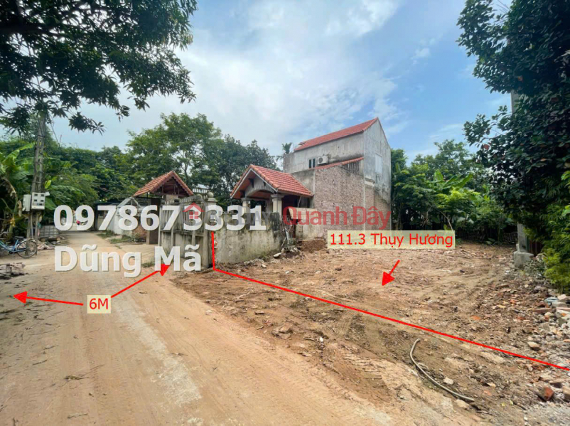 LAND LOT FOR SALE NEXT TO CHUC SON CENTER IN THUY HUONG-CHUONG MY Sales Listings