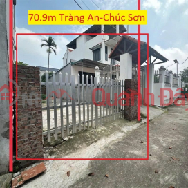 CHÍNH CHỦ BÁN LÔ ĐẤT ĐẸP 70,9M TẠI TT CHÚC SƠN-CHƯƠNG MỸ-HÀ NỘI _0