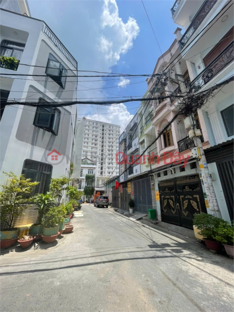 House for sale 4x14m, 4 floors - 6m alley Tan Huong, near Tan Huong market, Tan Phu -- only 7.6 billion _0