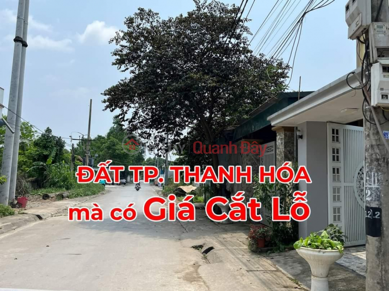 ĐẤT ĐẸP- GIÁ RẺ - CHÍNH CHỦ CẦN BÁN LÔ ĐẤT tại phường Quảng Thành, TP. Thanh Hóa- THANH HÓA Niêm yết bán