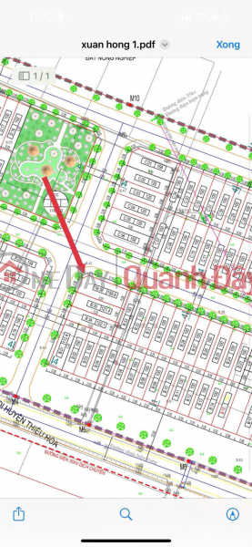 đ 1.1 Billion, Owner sells corner lot B36 Xuan Hong - Industrial Park gate, near provincial road 515, only 6.9 million\\/m2 - 0936 667 929