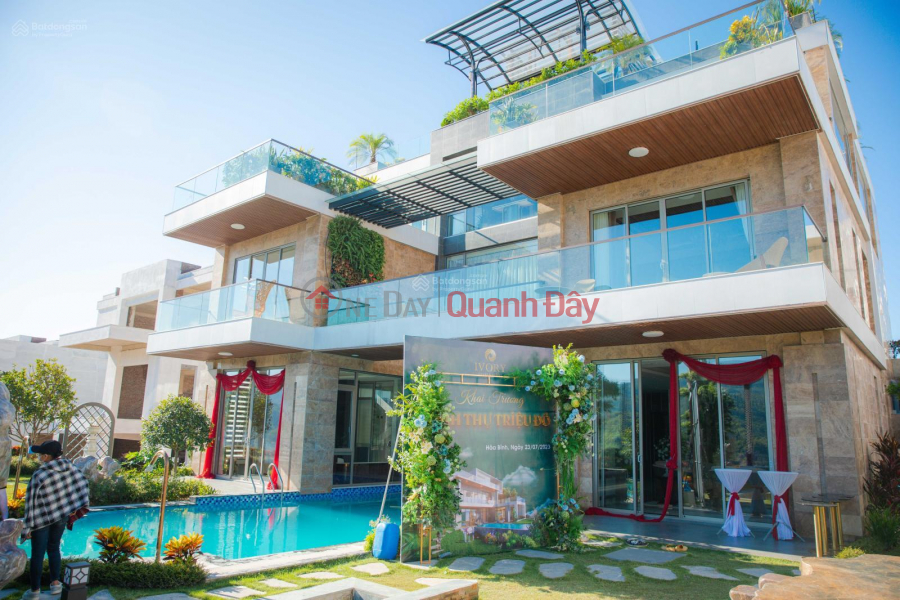 Bán biệt thự Ivory Villas & Resort, Lương Sơn, Hòa Bình. Sổ đỏ lâu dài diện tích đất 250m Niêm yết bán