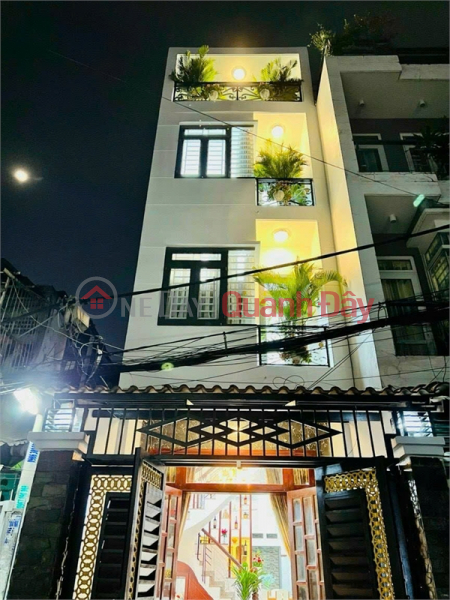 Beautiful house 52m2, 4 floors, 6m alley Phan Huy Ich, Ward 12, Go Vap, right next to Emart 2 Sales Listings