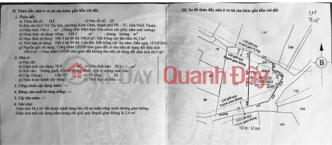 ĐẤT ĐẸP – Chính Chủ Cần Bán Lô Đất tại Phường Kinh Dinh, thành phố PR TC, tỉnh Ninh Thuận _0