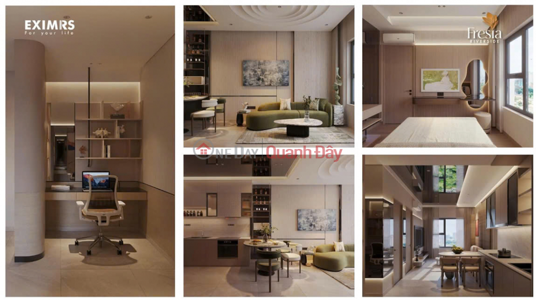 Property Search Vietnam | OneDay | Nhà ở | Niêm yết bán Rổ hàng 30 xuất nội bộ, chính sách CĐT gía F0 căn hộ Fresia Riverside Tân Vạn - Biên Hòa